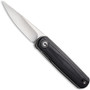 CIVIVI Black G10 Lumi Linerlock Knife, Stonewash