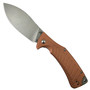 REVO Ness Liner Lock Copper REV 2 Flipper Knife, D2 Stonewash Blade