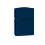 Zippo Regular Navy Blue Matte Lighter, Zippo 239