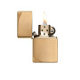 Zippo Vintage High Polish Brass, Zippo 270 open view