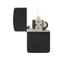 Zippo 1941 Black Crackle Lighter, Zippo 28582