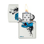 Zippo 214 Santa Cruz Lighter, open view