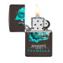 Zippo 49180 Assassin's Creed Lighter, open view