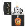 Zippo 218 Crown Royal Design Lighter, open view