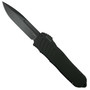 Guardian Tactical Black RECON-040 OTF Auto Knife, Black Drop Point Blade