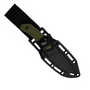 Kershaw Green Deschutes Caper Fixed Blade Knife, D2 Blade, sheath view