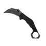 Kershaw Black FRN Outlier Assisted Folding Karambit Knife, D2 Blade