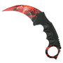 The Archimedes Claw Karambit, Red Dragon Blade