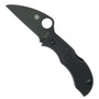 Spyderco Manbug Wharncliffe Folder Knife, Black Blade