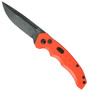 Boker Plus Exclusive Orange Intention II Auto Knife, Dark Stonewash D2 Blade