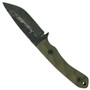 Stroup Knives GP2 OD Green G10 Fixed Blade Knife, Back View