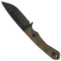 Stroup Knives GP2 FDE G10 Fixed Blade Knife, Back View