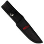 MTech USA Black Fixed Blade Knife, Sheath View