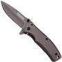 Tac-Force TF-848 Gray Titanium Spring Assisted Knife