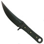 Microtech Signature Series 200-1DLCCFS Carbon Fiber Fixed Blade Knife, DLC Blade
