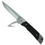 REVO Duo Black Drop Point Frame Lock Knife, Multitool View