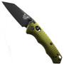 Benchmade Full Immunity AXIS Woodland Green Folding Knife, Black Wharncliffe Blade