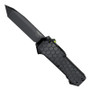 Hogue Knives Black G10 Tritium Trigger Compound OTF Knife, Tanto Blade 