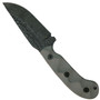 Stroup Knives GP1 Gray G10 Fixed Blade Knife, Reverse View