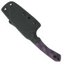 Stroup Knives GP3 Purple G10 Fixed Blade Knife, Sheath View