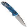 Hogue Knives Blue Lava G10 Deka ABLE Folding Knife, Clip Blade, Clip View