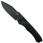 Heretic Knives Wraith Auto Knife, Black Blade