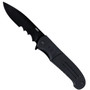 CRKT Black G10 Ignitor Assist Knife, Black Veff Blade