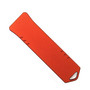 Boker SCRATCH & DENT Plus Burnt Orange USB OTF Auto Knife, Black Stonewash D2 Blade, Back View