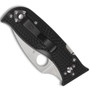 Spyderco Lightweight Lil' Temperance 3 Folder Knife, VG-10 Blade, Clip View