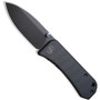 WE Knife Co Banter Liner Lock Knife, Black Stonewash Spear Blade