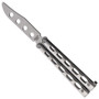 Bear & Son SS13 Trainer Stainless Butterfly Knife, Bead Blast Trainer