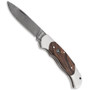 Boker Optima Ironwood Folding Hunting Knife, Damascus Blade