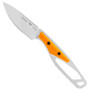 Buck 635 Orange PakLite Cape Select Knife, Stonewash Drop Point Blade