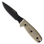 Ontario RAT-3 Caper Knife, Black Phosphate Coated Blade