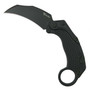 Reate EXO K Black Gravity Knife, Black PVD Hawkbill Blade 