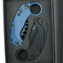 Reate EXO K Black Gravity Knife, Black PVD Hawkbill Blade, Set