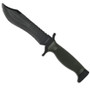 Survivor Knives HK-6001 Fixed Blade Knife, Black Bowie Blade