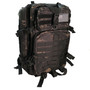 SurvivalGrid 40L Backpack, Dark Camo, Side View