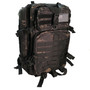 SurvivalGrid 40L Backpack, Dark Camo, Side View
