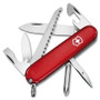 Victorinox Swiss Army Hiker Multi-Tool Knife, Red Handle