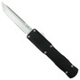 Bear & Son Bear OPS Black Aluminum OTF Auto Knife, Modified Tanto Blade