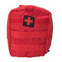 SurvivalGrid First Aid Survival Kit MOLLE Bag, Red