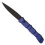 Piranha Blue 21 Auto Knife, Tactical Black Blade