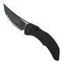 Microtech Brachial Automatic Knife, Black Serrated Blade