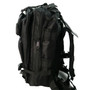 SurvivalGrid 25L Urban Backpack, Black, Side View