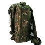 SurvivalGrid 25L Urban Backpack, Woodland Green DigiCamo, Side