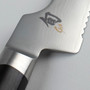 Shun DM0724 Classic Offset Bread Knife 8.25" Blade, Pakkawood Handle, DetailView