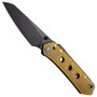 CIVIVI Vision FG Bead Blasted Ultem Superlock Folding Knife, Black Reverse Tanto Blade