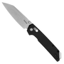 Kershaw Iridium Black Anodized Aluminum Folding Knife, Reverse Tanto Stonewash Blade