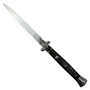 Frank Beltrame 11" Imitation Horn Stiletto Knife, Flat Grind Blade